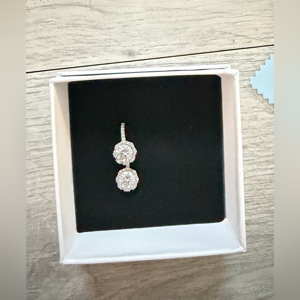 Elegant Silver Drop Earrings